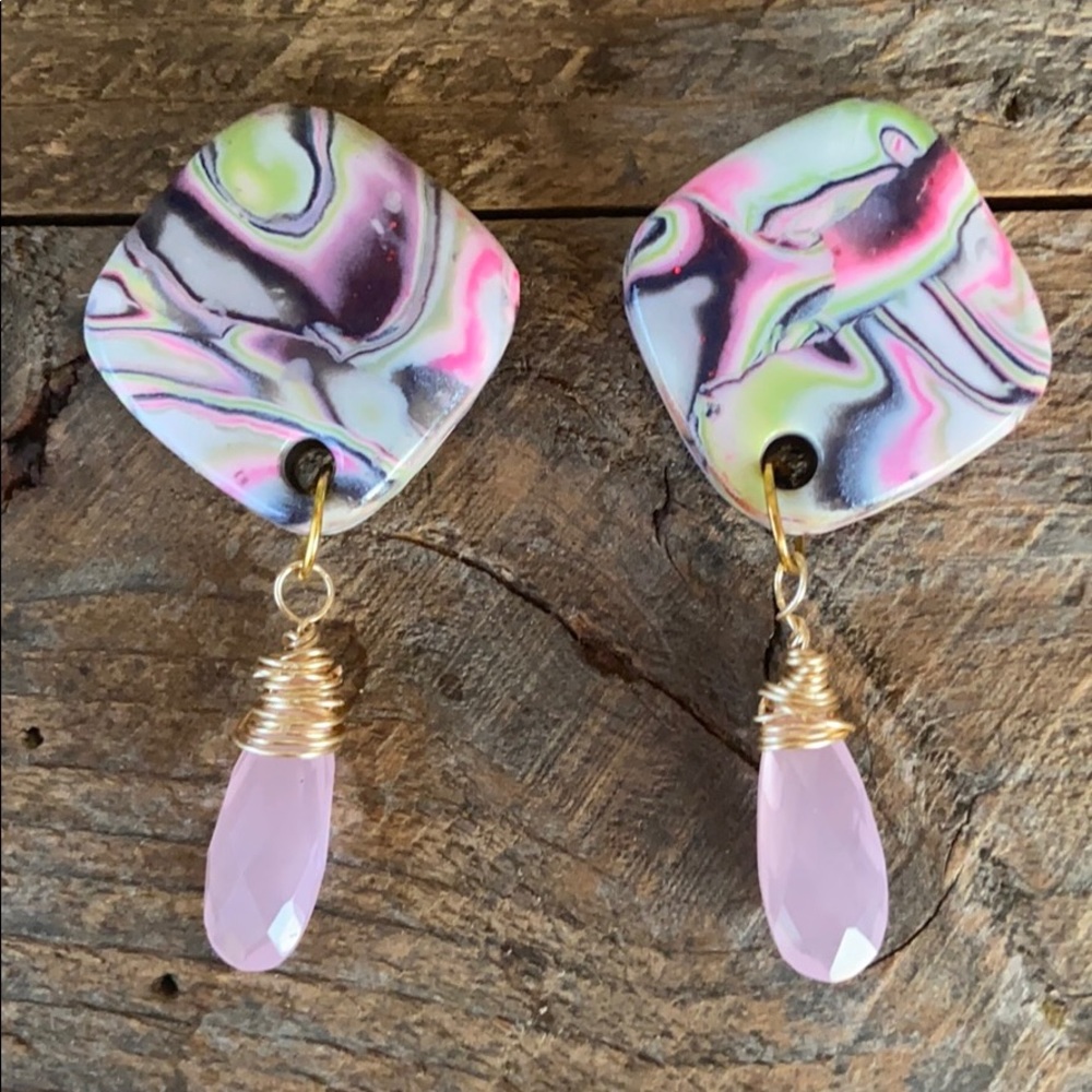 ABSTRACT ROMANCE Earrings - Picture 6 of 7